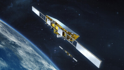 Artist rendering of ESA's harmony satellite. Image: OHB