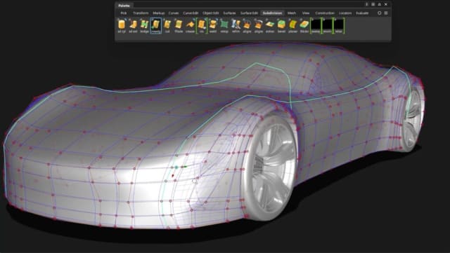 BlankAI, acquired by Autodesk, is to car design what OpenAI, with ChatGPT is to large language models: the ability to find a solution based on a simple query. Image: Autodesk University.