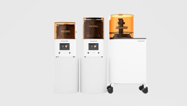 The Einstein series of dental 3D printers [Source: Desktop Health]