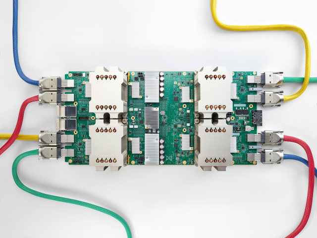 The Google Cloud TPU. (Image courtesy of Google Cloud.)