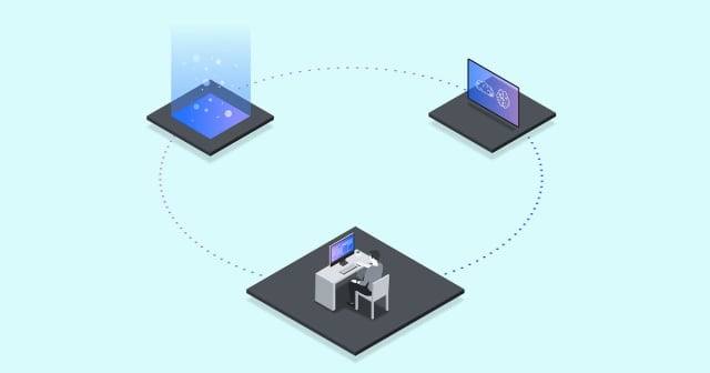 A graphic of the Imaging AI Orchestrator. (Image courtesy of IBM Watson Health.)