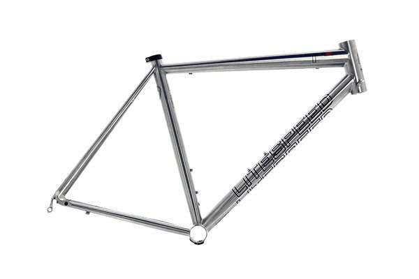 The $4,000 Litespeed T1SL frame is made of 6Al/4V titanium alloy. The small size frame weighs 995 grams. (Imagecourtesy of Litespeed.)