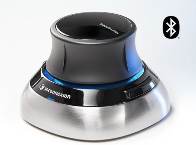 The 3Dconnexion SpaceMouse Wireless – Bluetooth Edition. (Image: 3Dconnexion.)