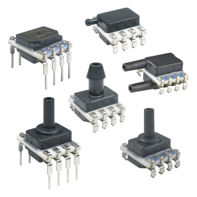 The Honeywell RSC Series of board mount pressure sensors. (Image courtesy of Honeywell.)